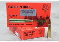 Geco Softpoint .223 Rem. 53gr. 3.43g 20 pieces