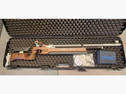 Air rifle Walther LG400 support