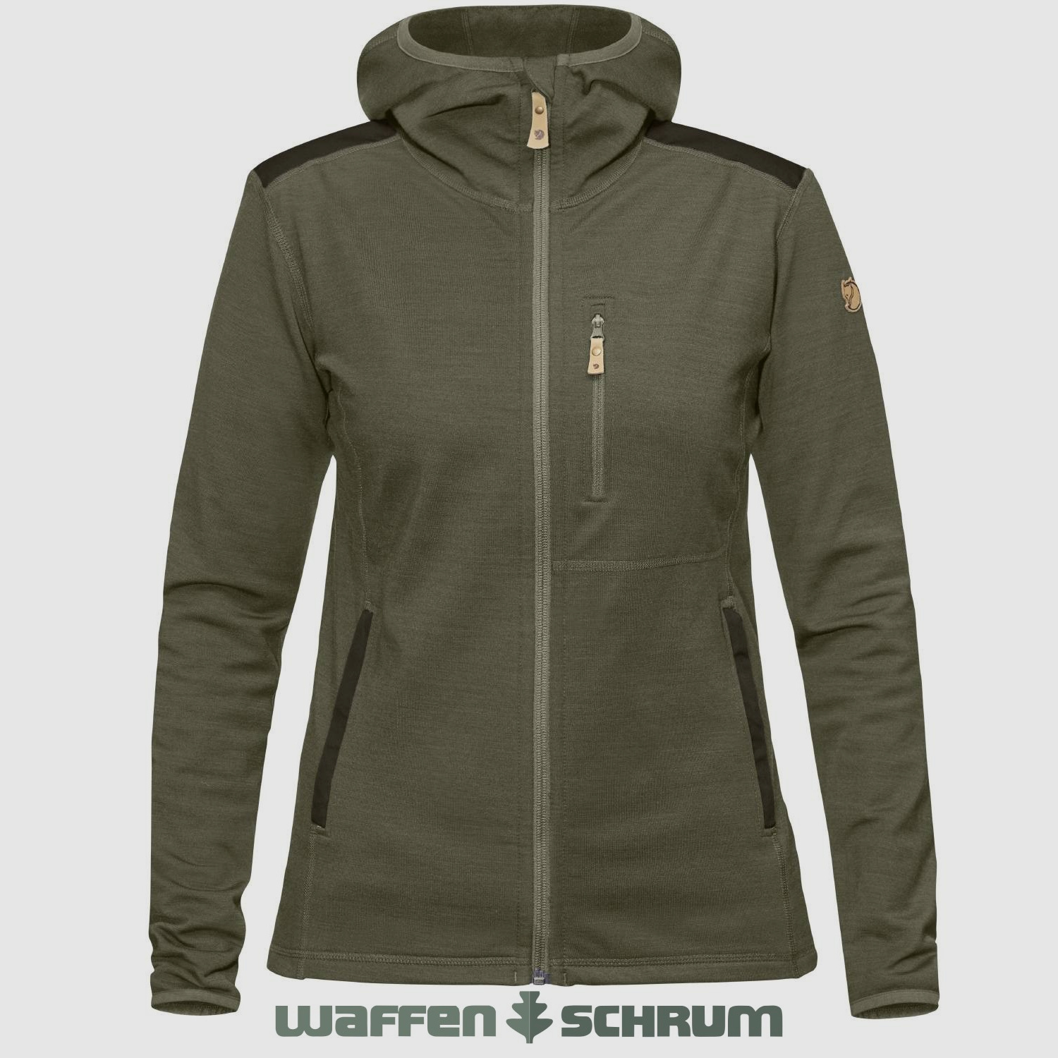 Fjällräven Fleecejacke Keb Laurel Green-Deep Forest