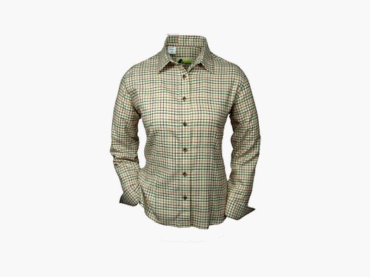 Skogen Bluse Karo Beige