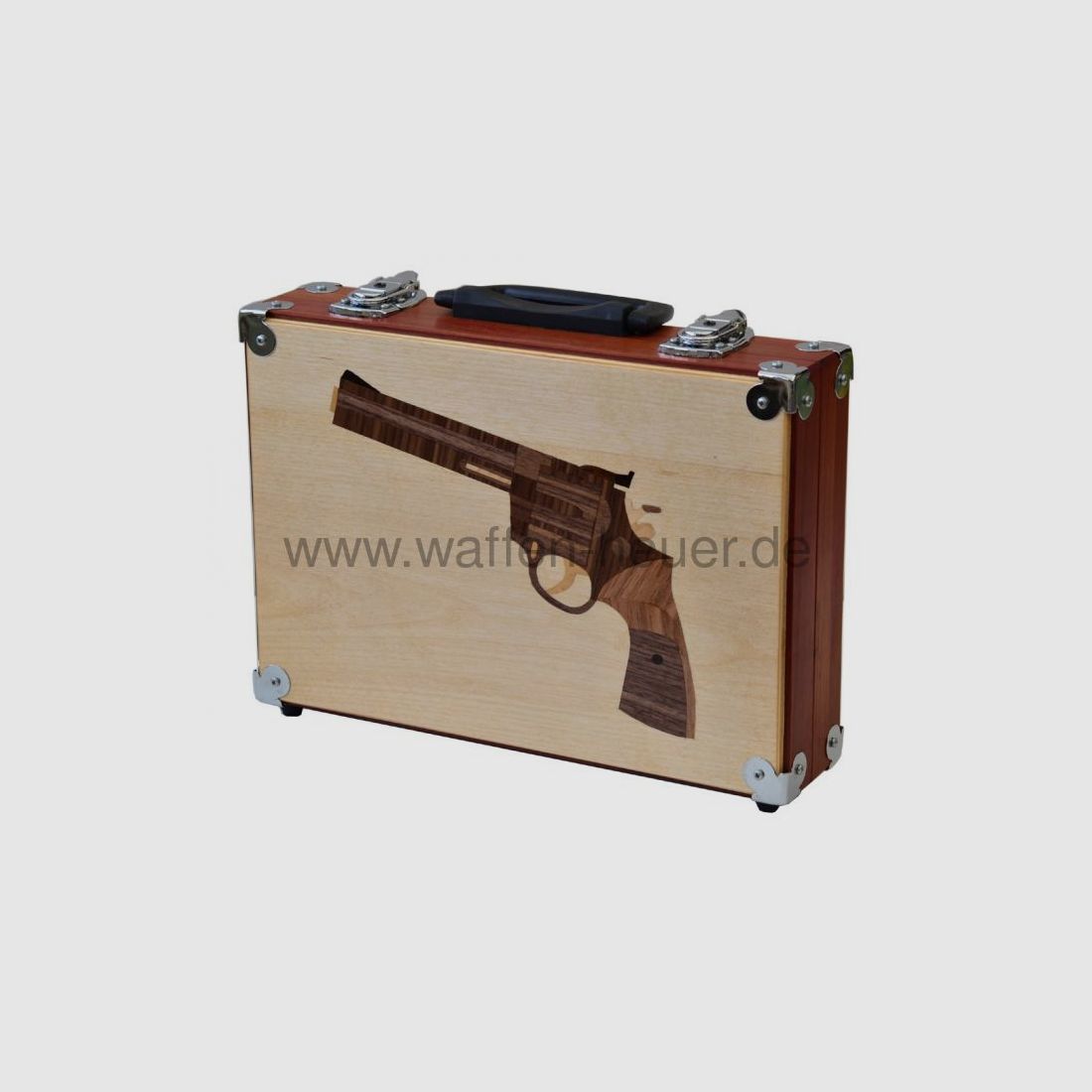 Unikat Handarbeit, Intarsienbild SIG 210, auch andere Waffen möglich z.B. Korth u.s.w.