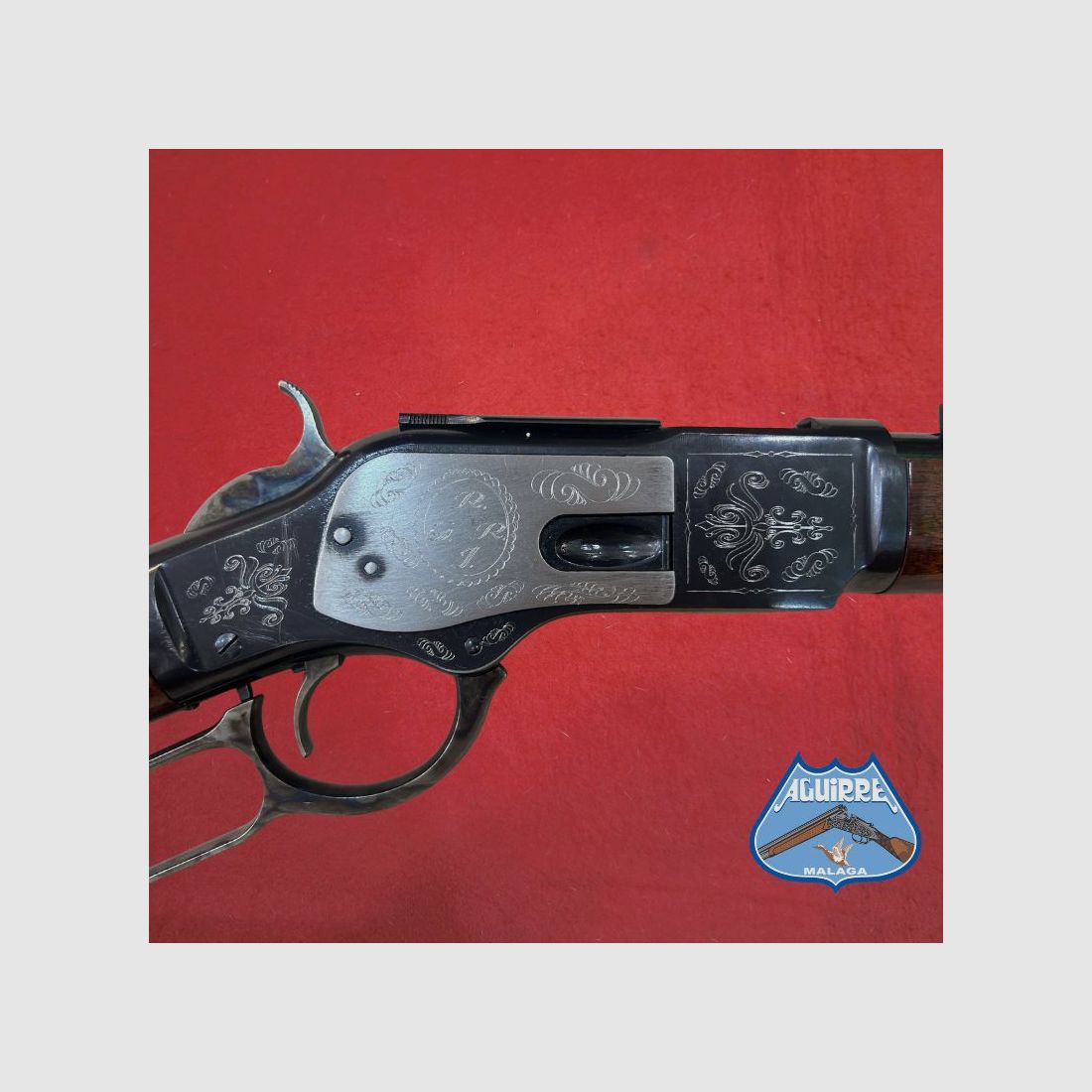Historisches Unterhebelrepetiergewehr Uberti Mod. 1873 Kal. .44-40, Bild 6 von 11