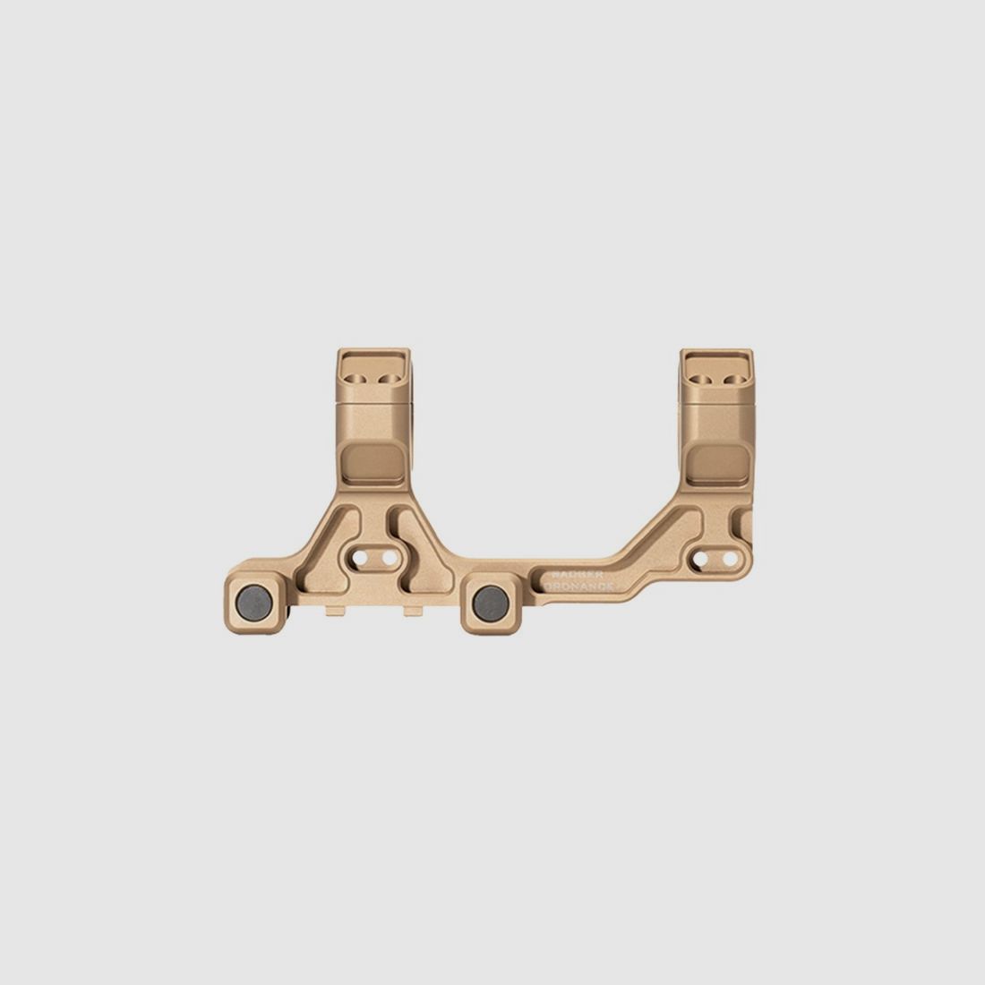 BADGER ORDNANCE 34MM 1.93″ 0 MOA MODULAR MOUNT, TAN, imagen 3 de 3