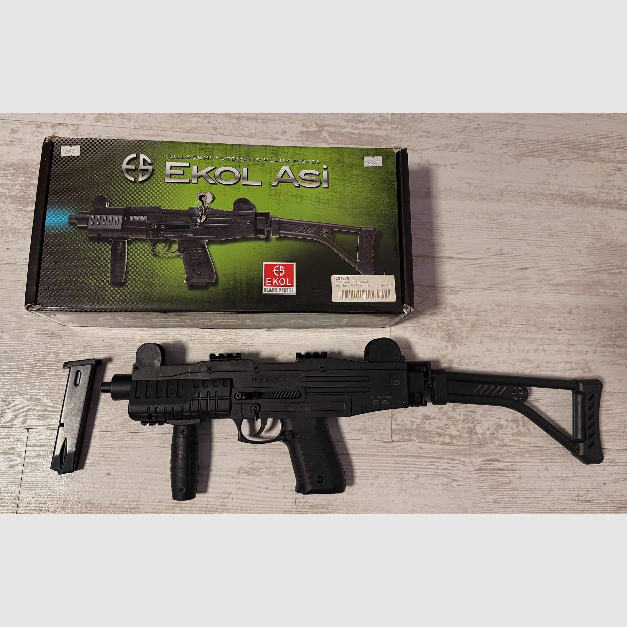 Anuncio de venta – Ekol ASI pistola de fogueo (PTB 1000, versión alemana)