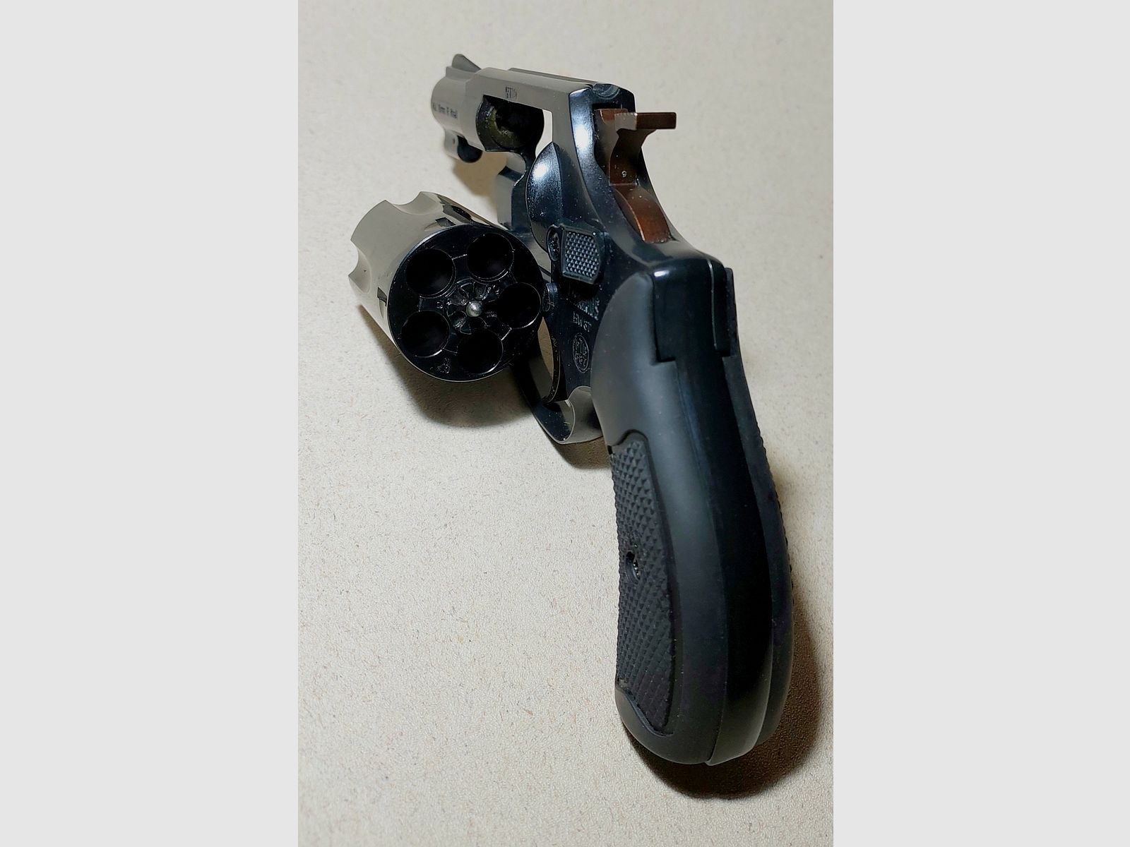 Weihrauch HW37 cal. 9mm R.K. (PTB 887) mit Lederholster