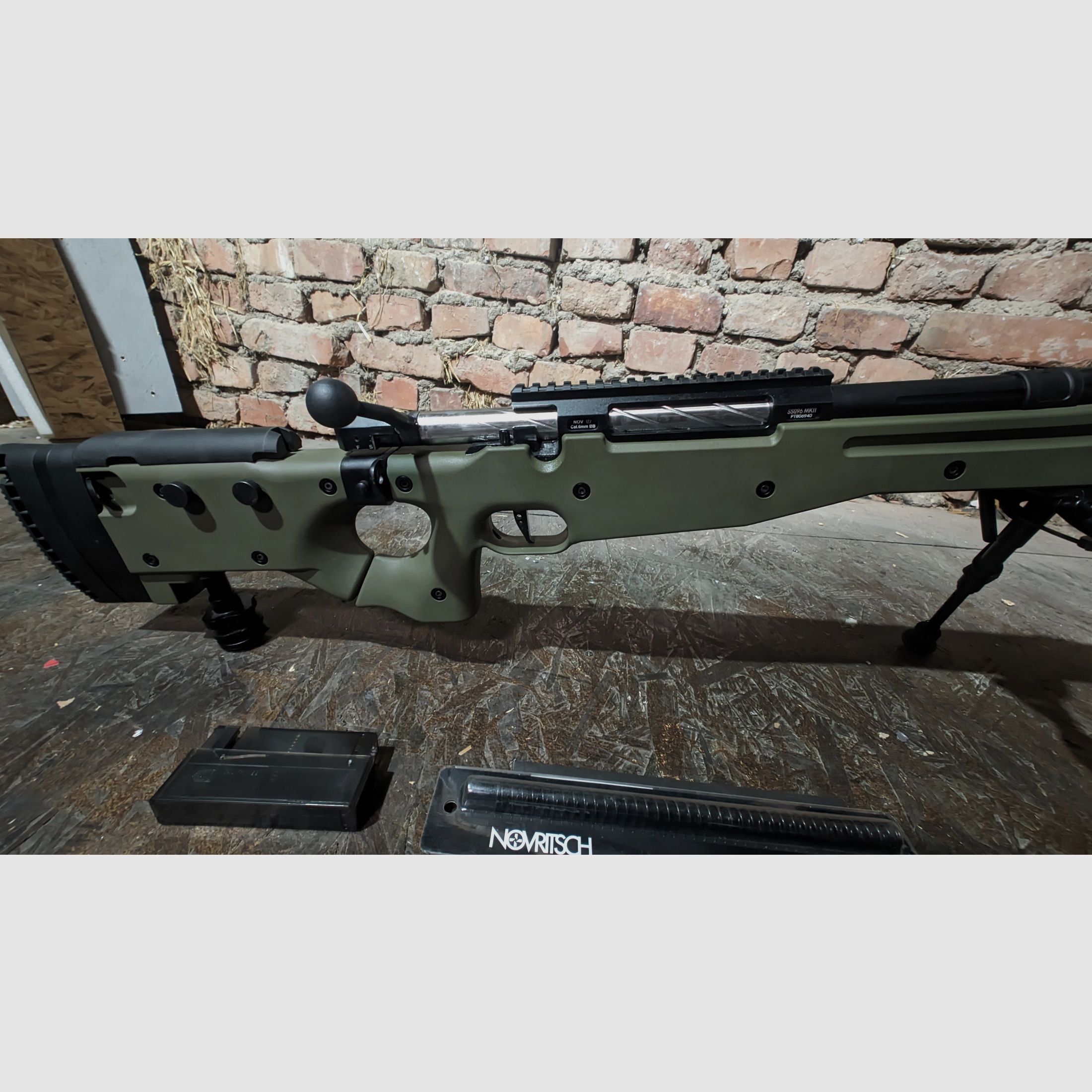 Novritsch SSG96 Mk2 Sniper Airsoft, zdjęcie 5 z 7