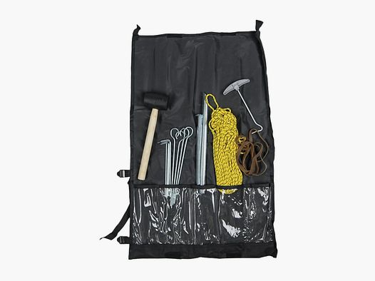 Set tenda Mil-Tec con picchetti martello corda ecc.