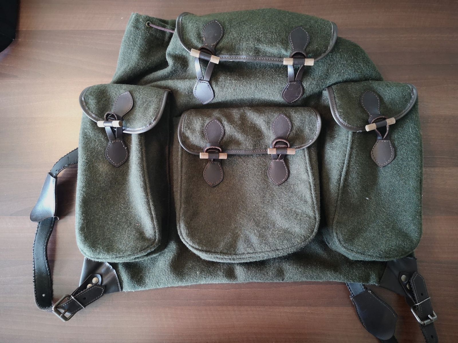 Loden Flüsterrucksack