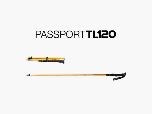 Helinox Passeport TL120ADJ Wanderstöcke Gelb