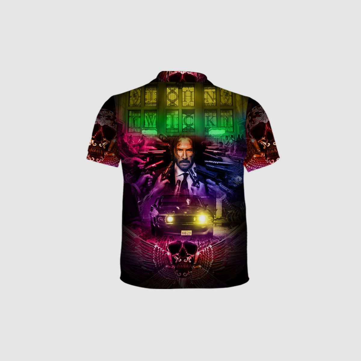 DED John Wick T-Shirt, Größe: 5XL, Bekleidungsart: Damen, Bild 2 von 3