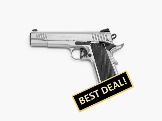 Chiappa 1911 Superior - Chrom 5 cali (5") 9mm Luger Fiber Optic