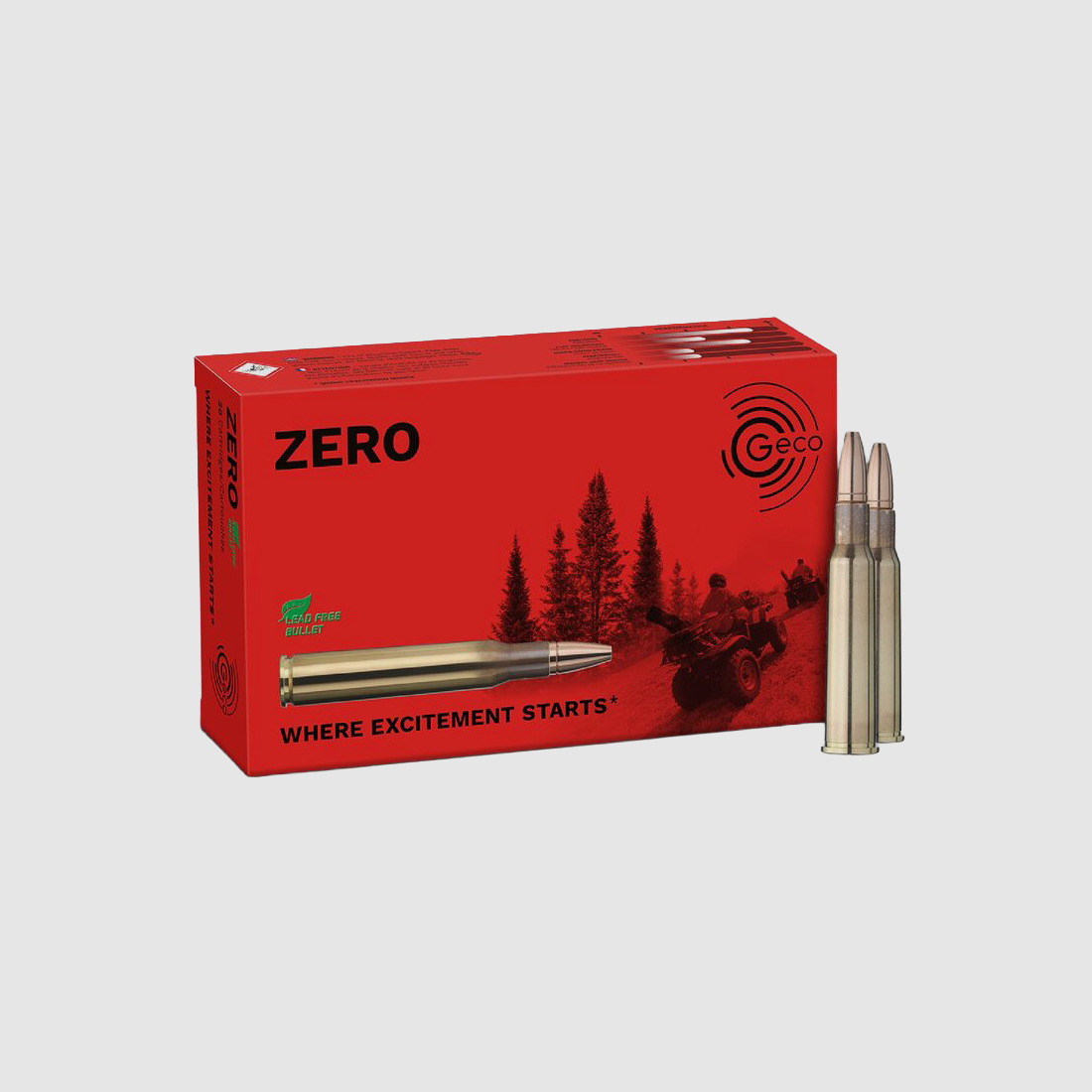 Geco 7×57 R ZERO 8,2g/127gr – 20 pièces