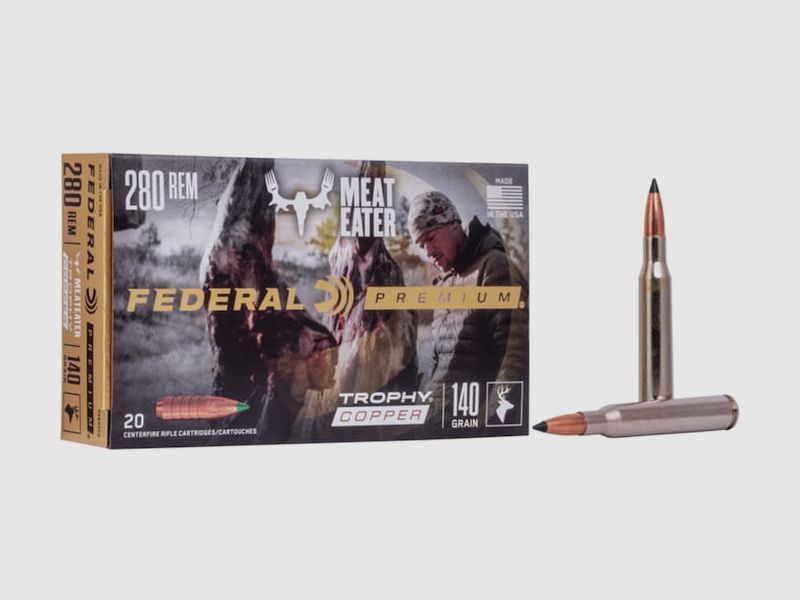 Federal Premium Trophy Copper .280 Rem. 140GR 20 cartucce