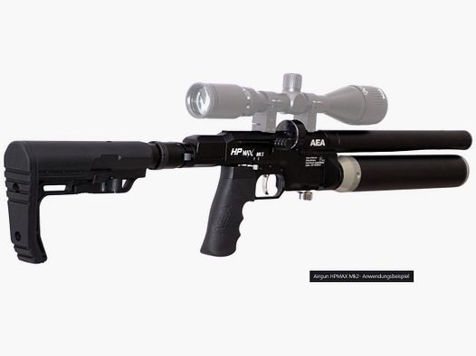 Fusil à air PCP HP MAX II avec beaucoup d'accessoires