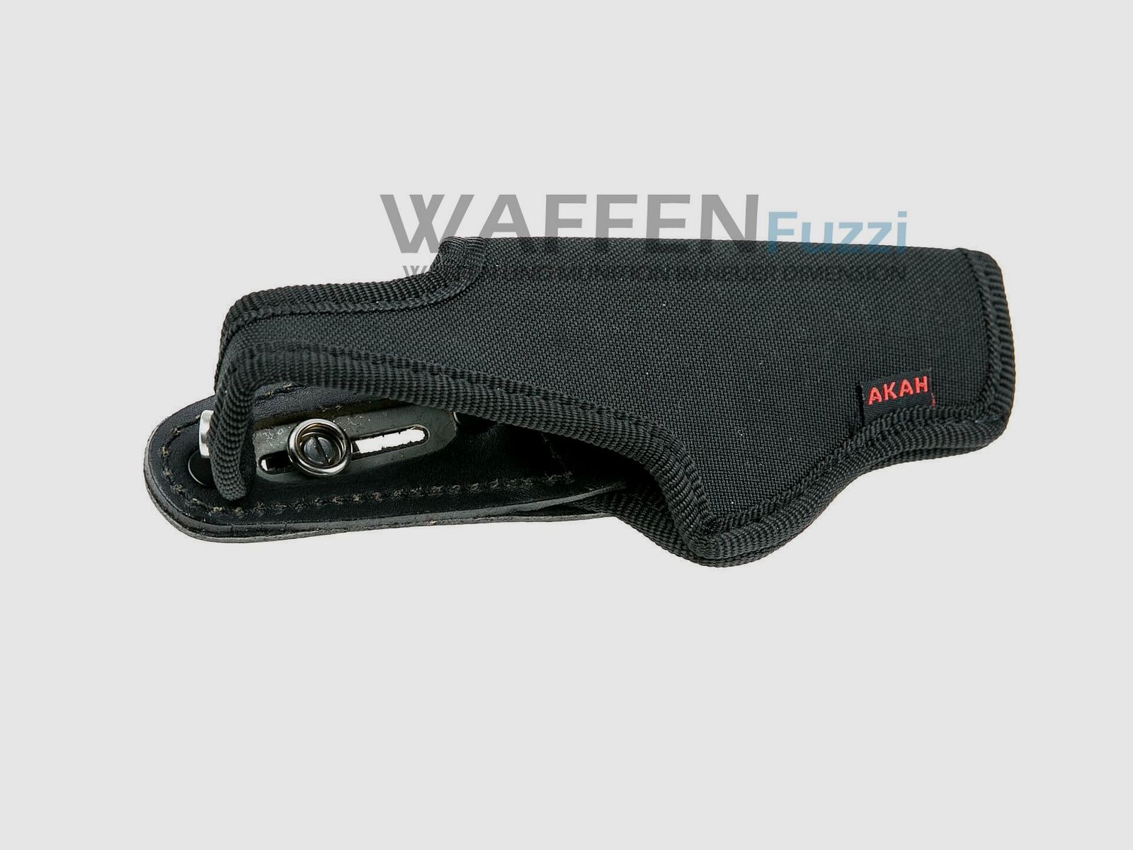 Gürtelholster met clip voor grote pistolen met verstelbare knoopsluiting, afbeelding 2 van 3