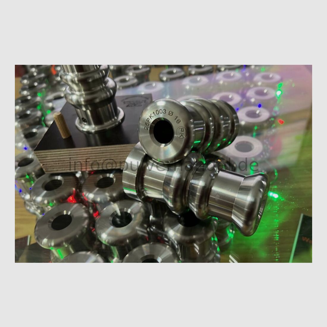 Cannon stand PK nuovo in acciaio inossidabile, di bell'aspetto, molto rumoroso, a partire da € 99.- prodotto in Germania