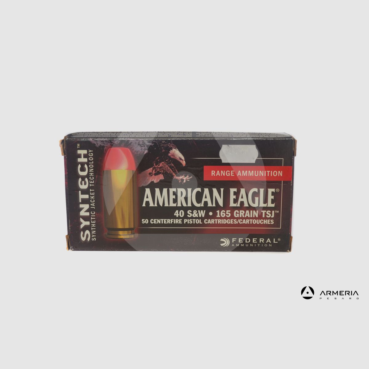 Federal Syntech American Eagle kaliber 40 S&W – 165 grains TSJ – 50 patronen