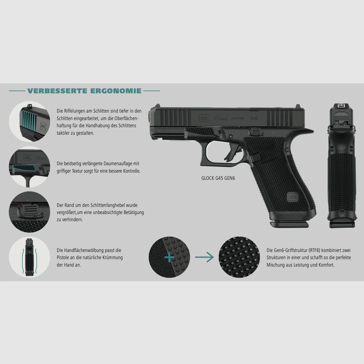 GLOCK 17 Gen6 OR  / 9mm