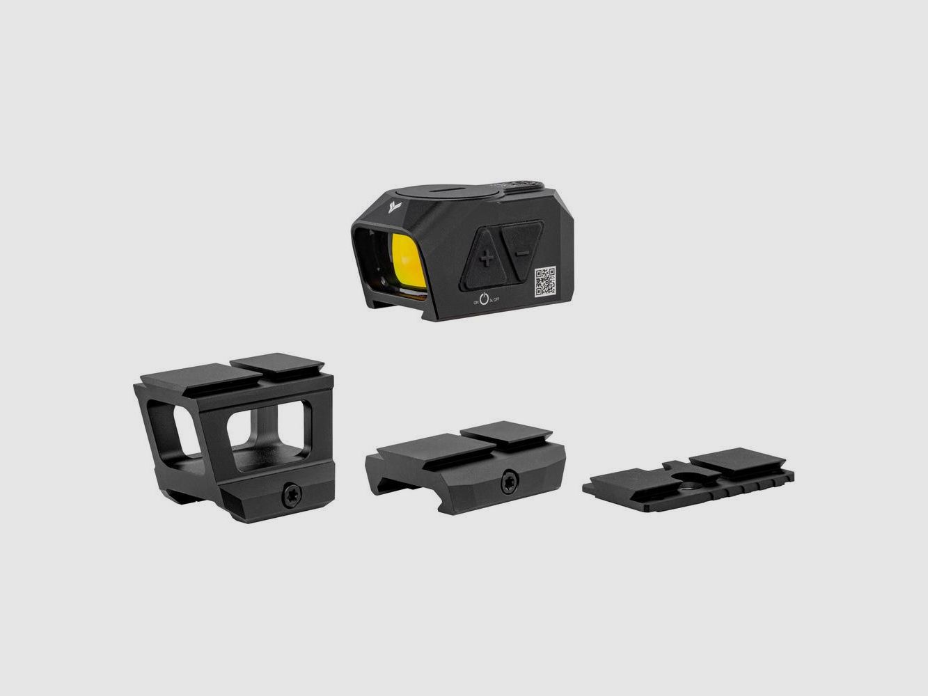 Red Dot Falke - Compact Red Dot Sight - CMS Montage voor GLOCK MOS en Picatinny - Precisie en Snelheid van Richten, afbeelding 4 van 5
