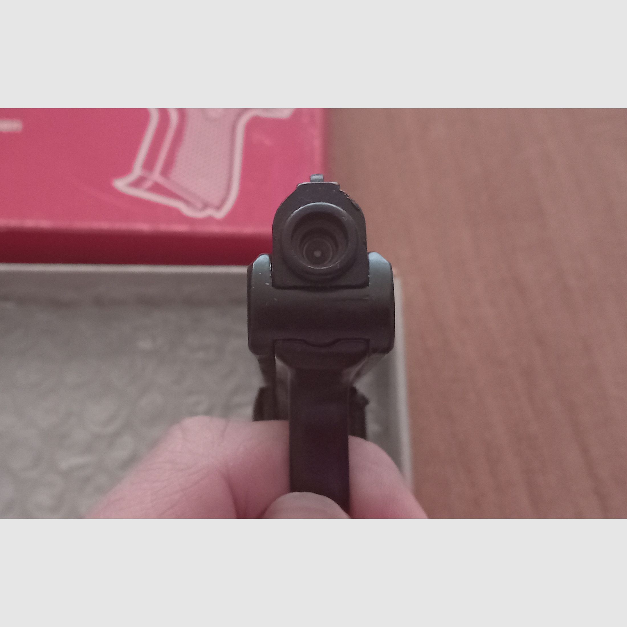 Seltene Starterpistole Rhöner SM 151A im PTB 474/ Kal. 8 mm Knall