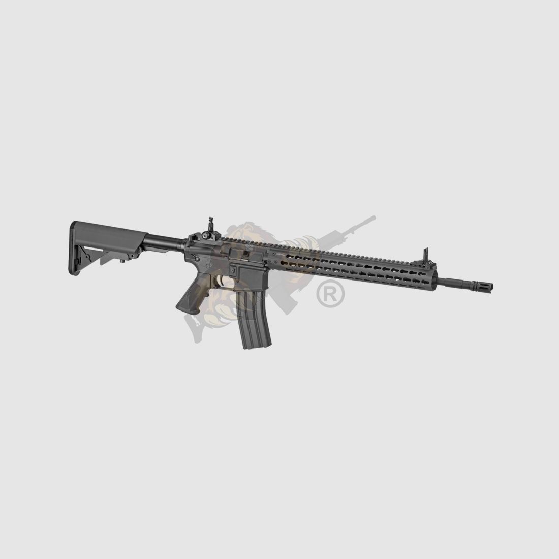 G&G CM15 KR APR 14.5 Inch Airsoft in Battleship Grey - max 0,5 Joule