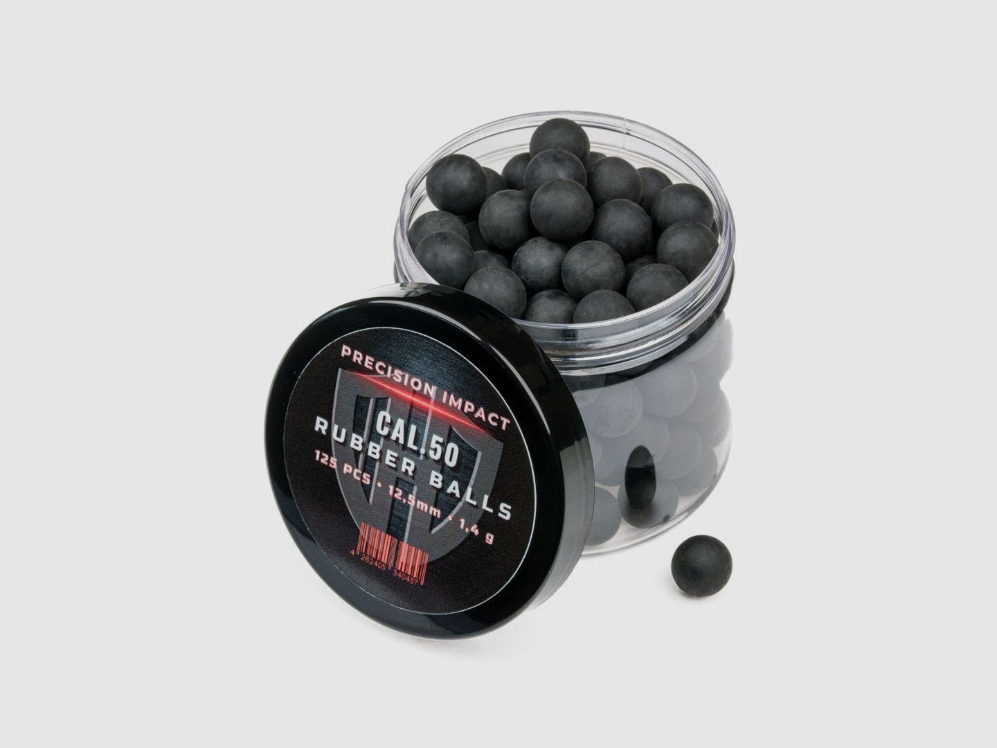 125x RUBBER BALLS CAL.50 | IMPACTO DE PRECISIÓN | HDR50 TR50 | HDP50 TP50 | TRX50 | Vesta PDW.50 | 1g