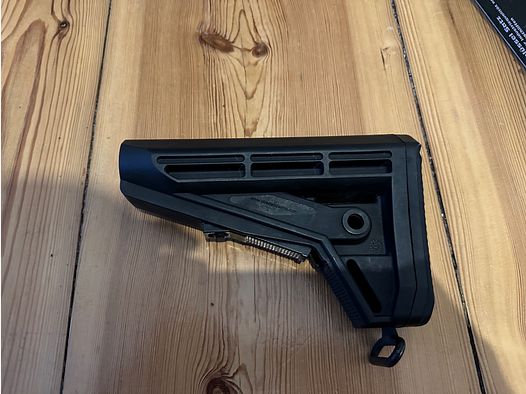 Original OA Oberland Arms AR15 AR 15 M4-Stock / Schubschaft / Schaft, inkl. Buttplate schwarz
