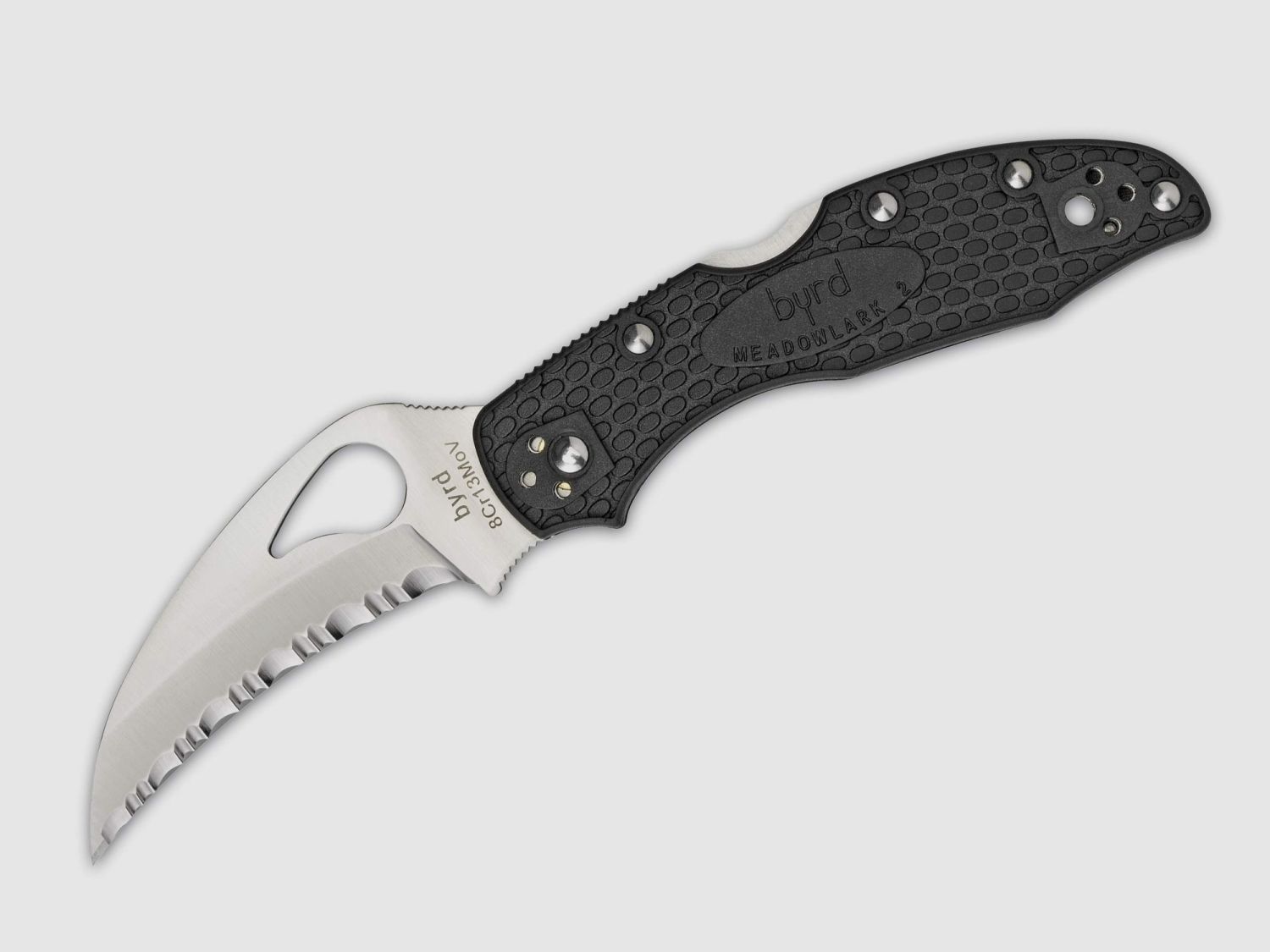 Taschenmesser SPYDERCO BY22SBK HAWKBILL Wellenschliff