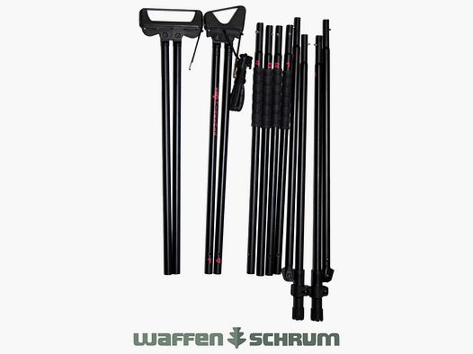Mjoelner Hunting Supporto per mira 4 gambe Alluminio / nero / FENRIS I