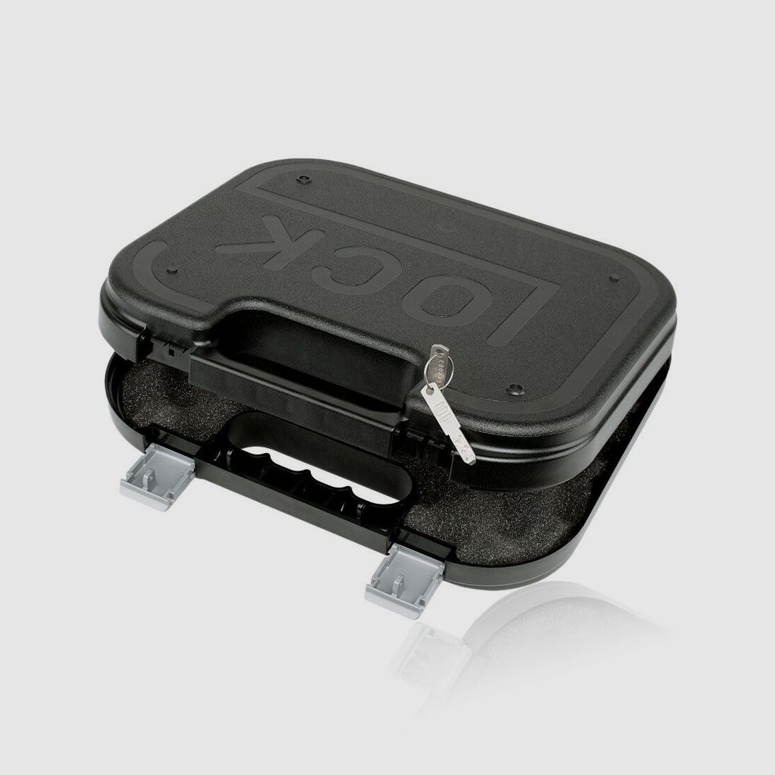 GLOCK Waffenkoffer mit Schloss Schwarz