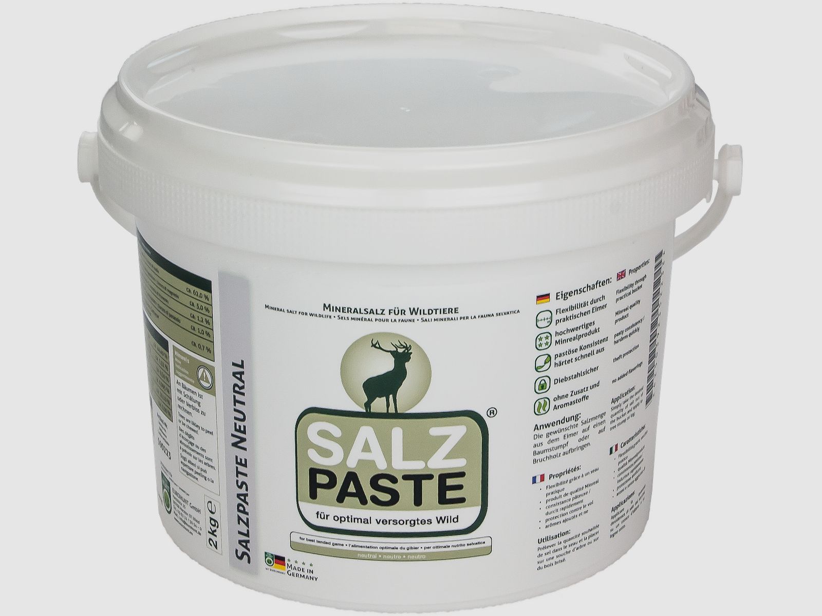 Pasta solna wiadro neutralne