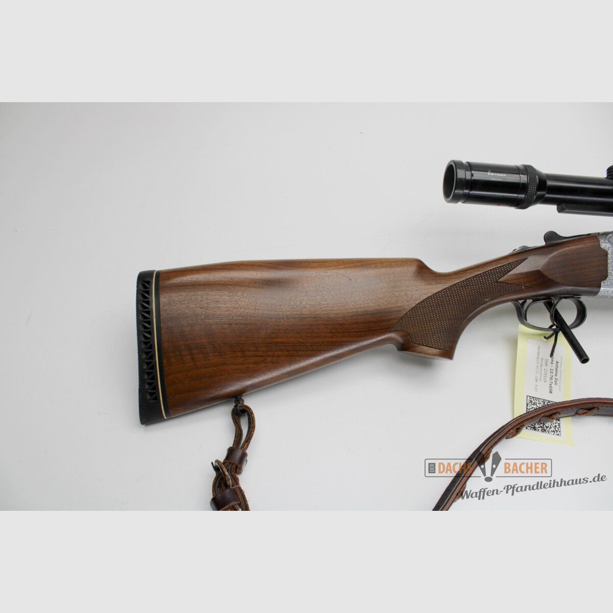 BBF fucile doppietta Antonio Zoli cal. 12/70 + 7x65R con Kahles Helia L 3-12x56