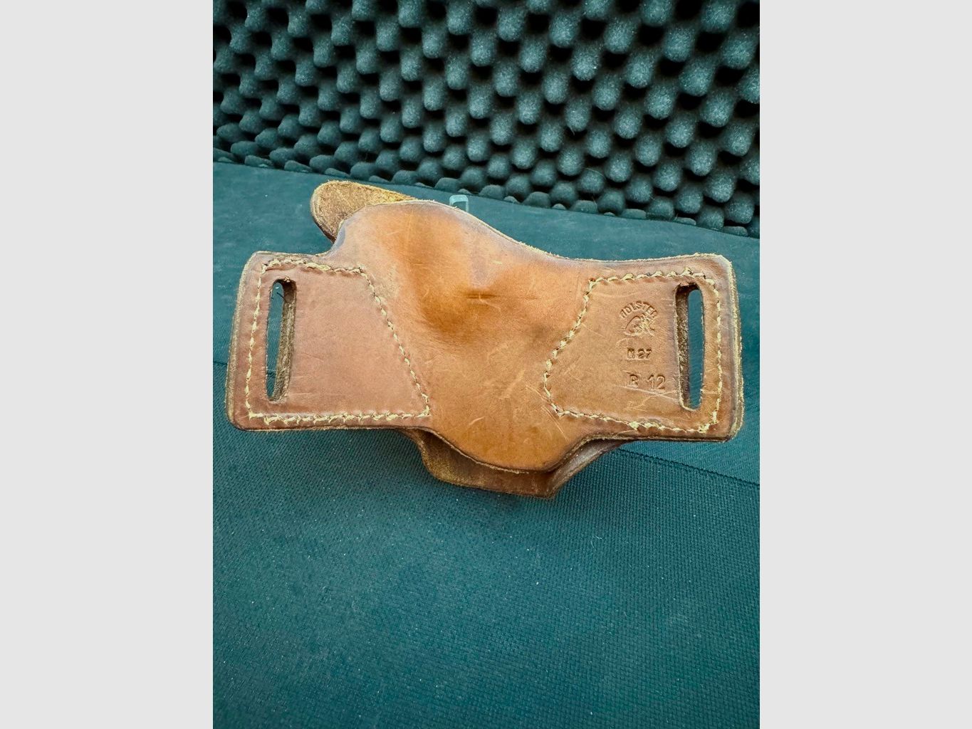 Pancake Gürtelholster, Revolver, groß (.44Mag) 