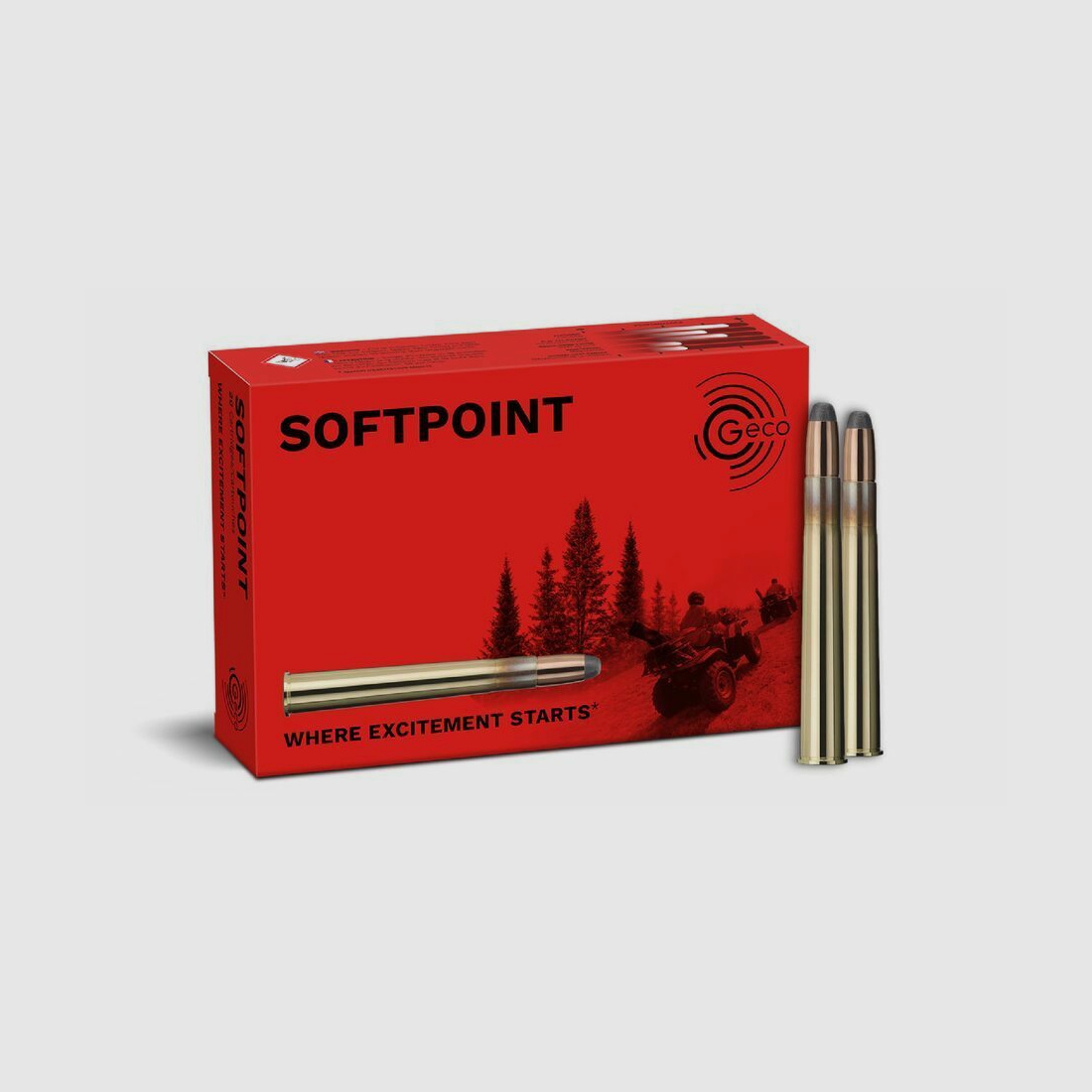 Geco Softpoint 16,5g/255grs à20 9,3X74R