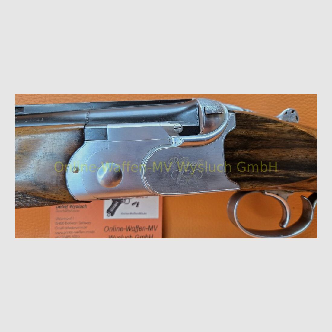 Aufgepasst ! Top Beretta ASE90 Trap Olympic Rings silver