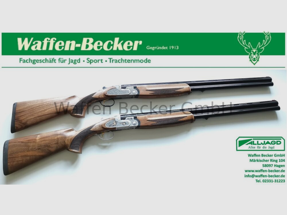 Brenner BF20 Premium silber/gold, 71cm Lauf, Kal.12/76 mit Stahlschrotbeschuss