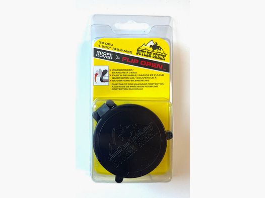 Butler Creek 30300 Flip Open Objectives Objektivdeckel 30 OBJ 49,8mm