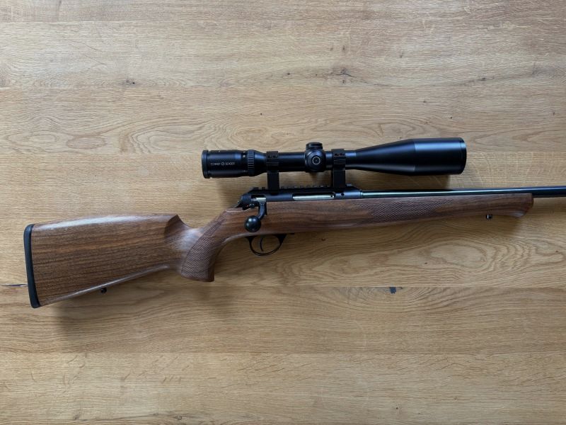Anschutz Cal. 17 Hornet con 4-16x50 Schmidt & Bender