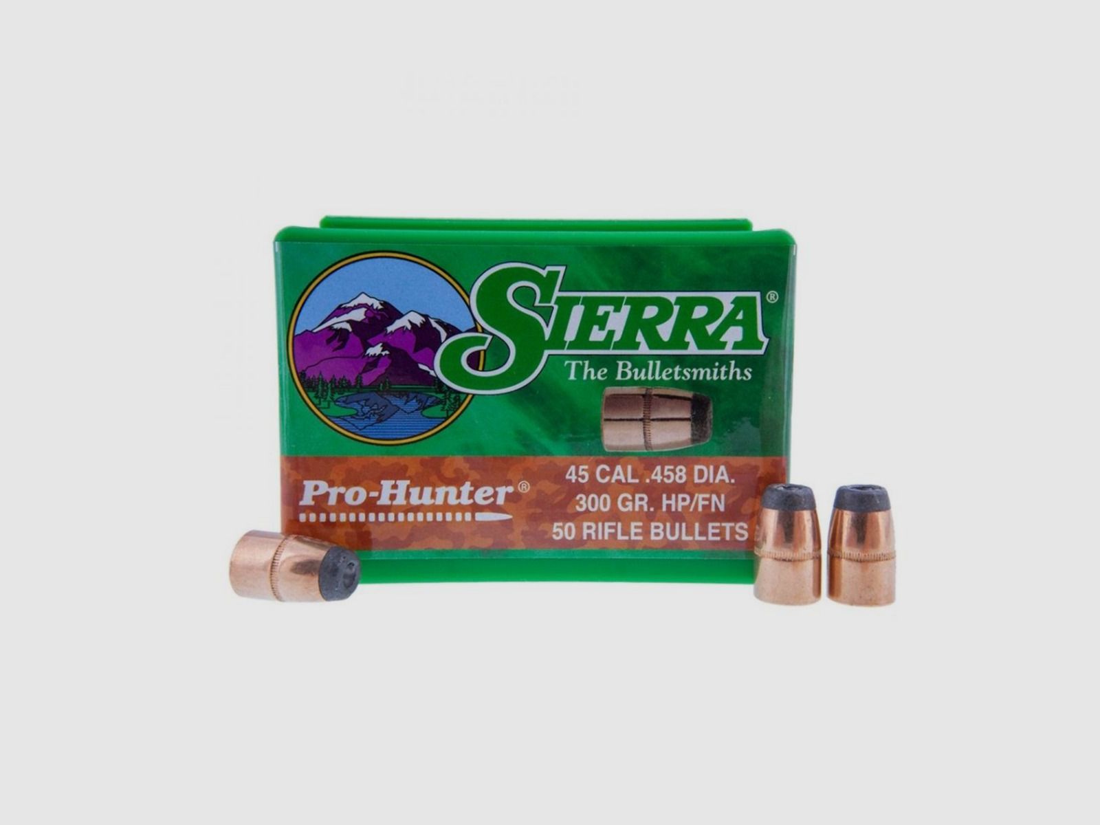 Sierra Pro-Hunter .45 Kaliber (.458) 300 GR. HPFN #8900, afbeelding 2 van 6