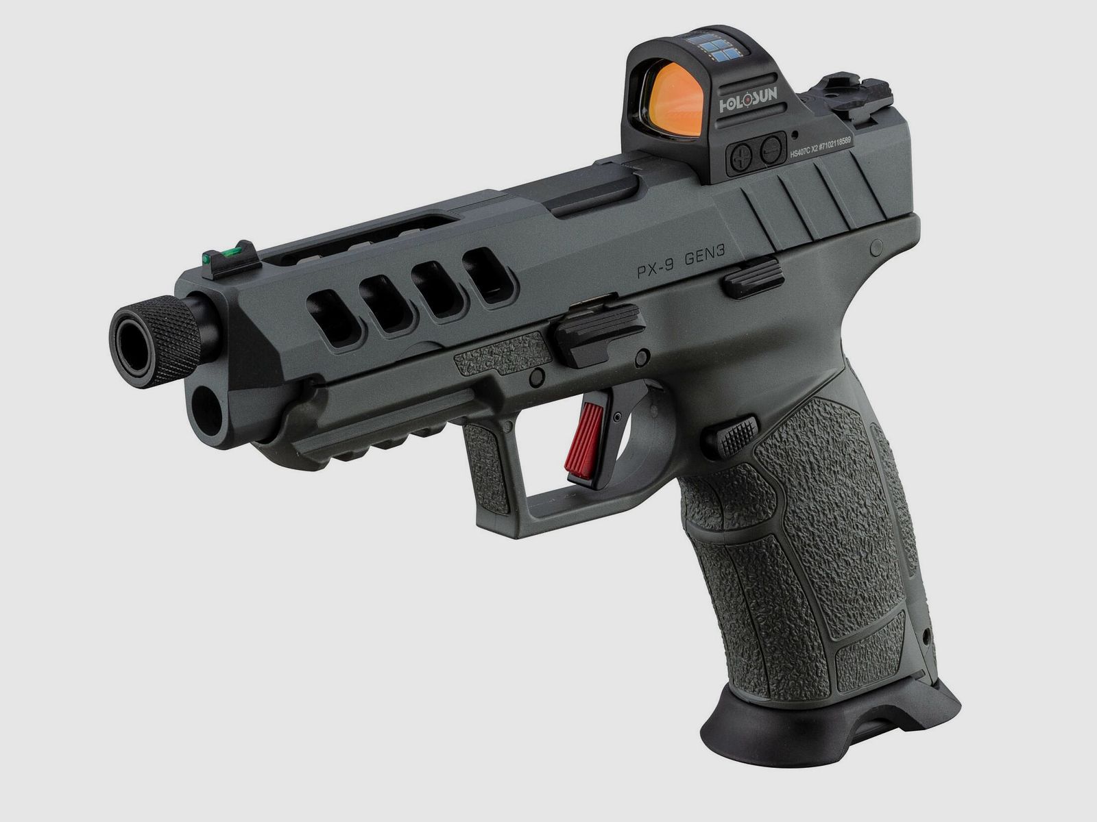 Tisas Pistol PX-9 Night Stalker SF Gen3 + 407C, Bild 4 von 8