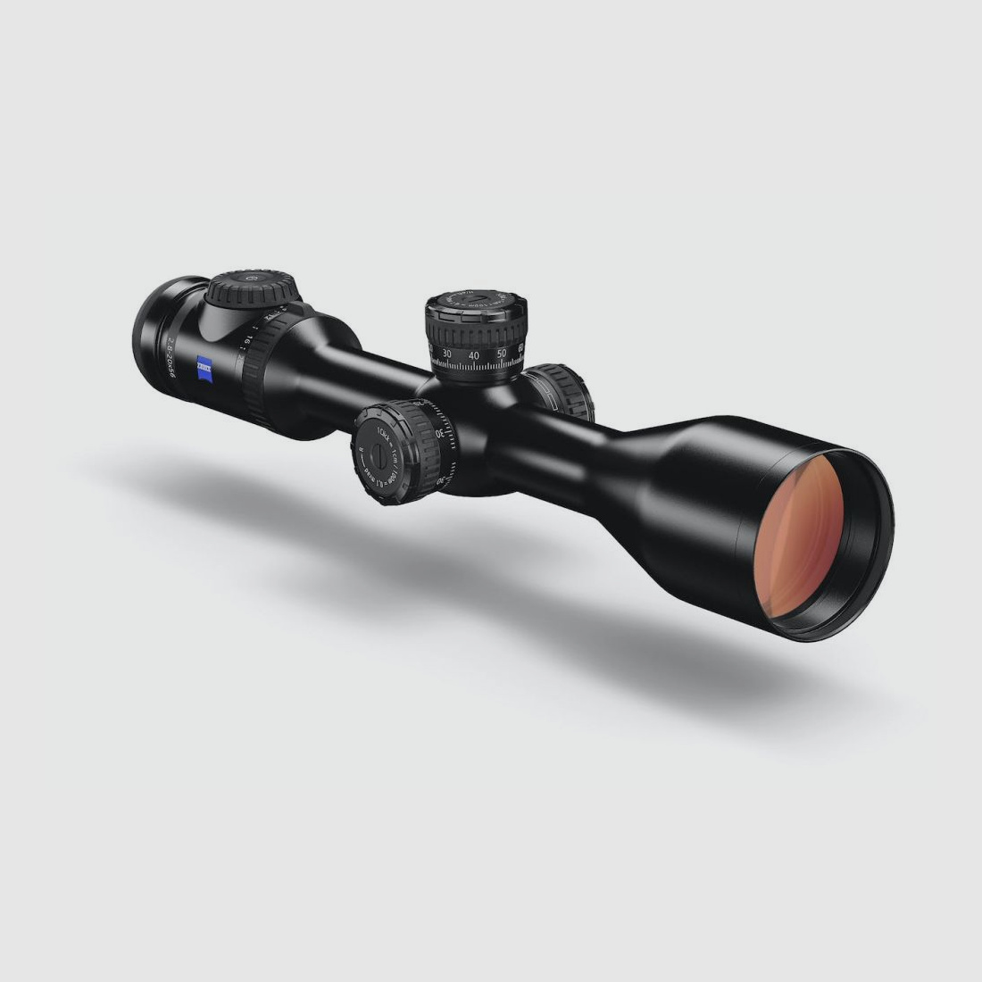 ZEISS riflescope V8 2.8-20x56 M reticle 60 with rail