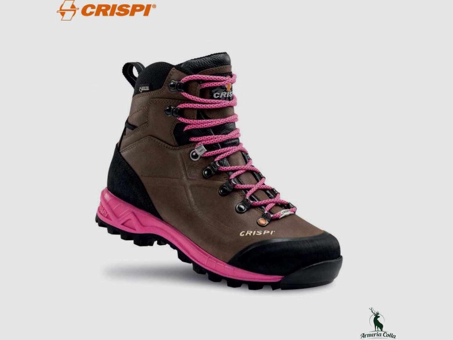 Crispi Stiefel Valdres S.E. Gtx Braun Magenta, Bild 1 von 4