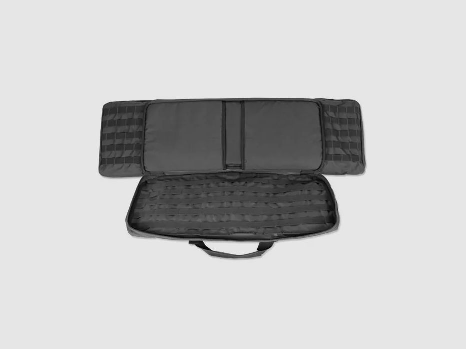Gewehrtasche / Rifle Case "Large" - für Langwaffen bis 100cm, abschließbar, Schwarz