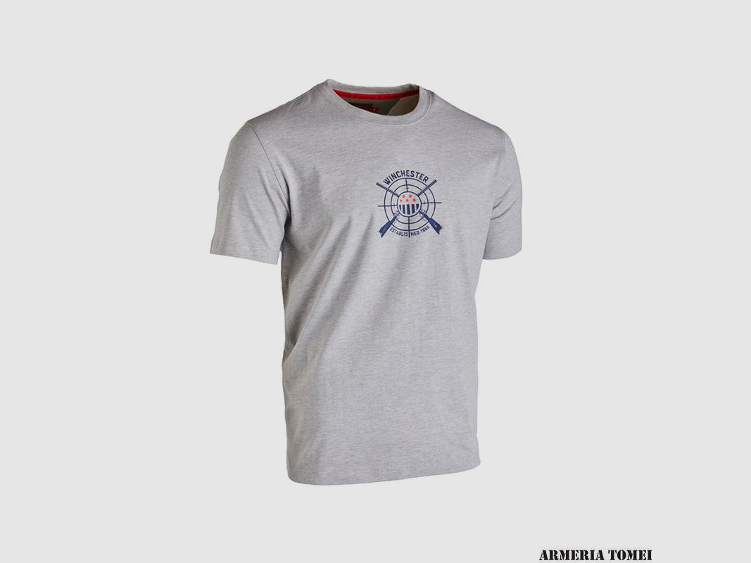 T-SHIRT – WINCHESTER – PARLIN MELANGE GREY