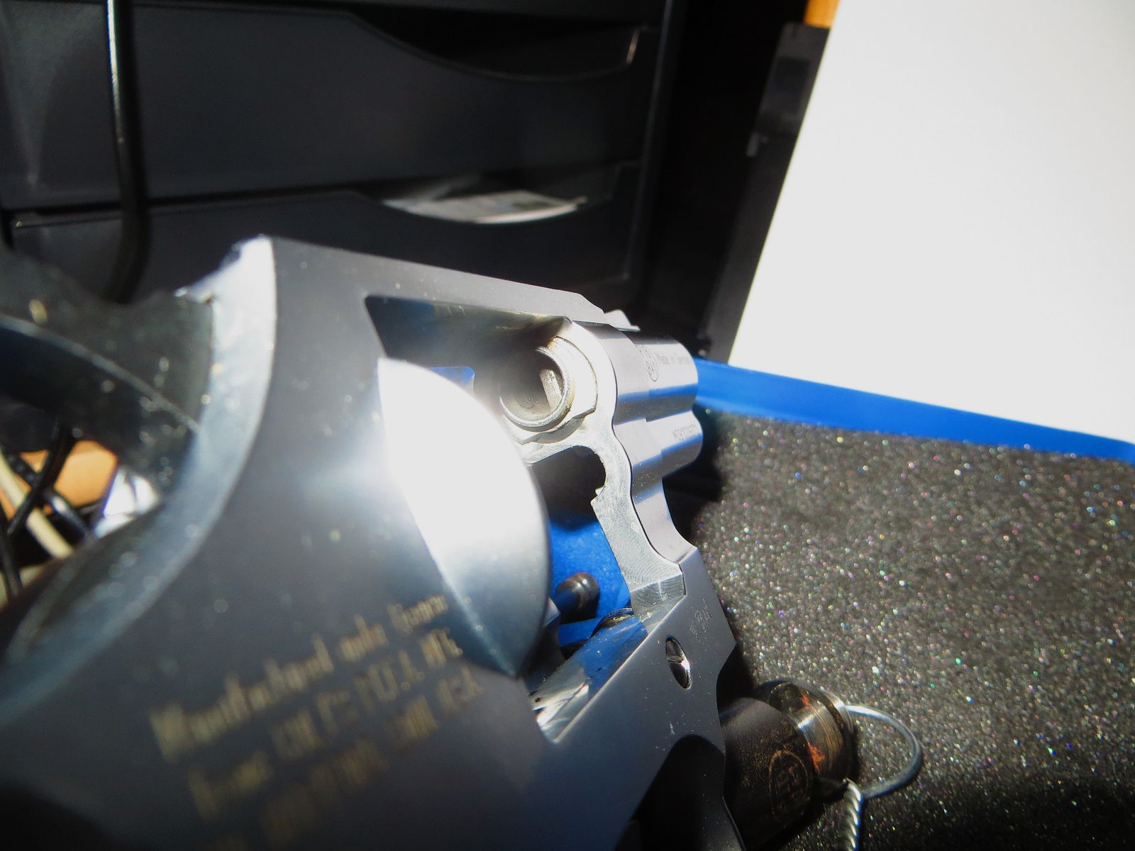 COLT Detective Spezial (Nickel) Cal. 380 RK (9mm) Knall (ungeschossen)