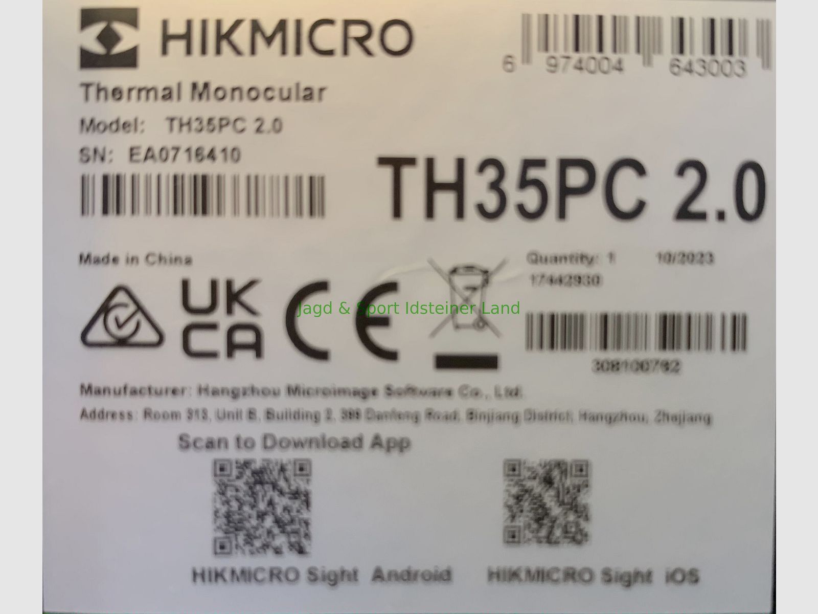 Hikmicro TH35PC 2.0