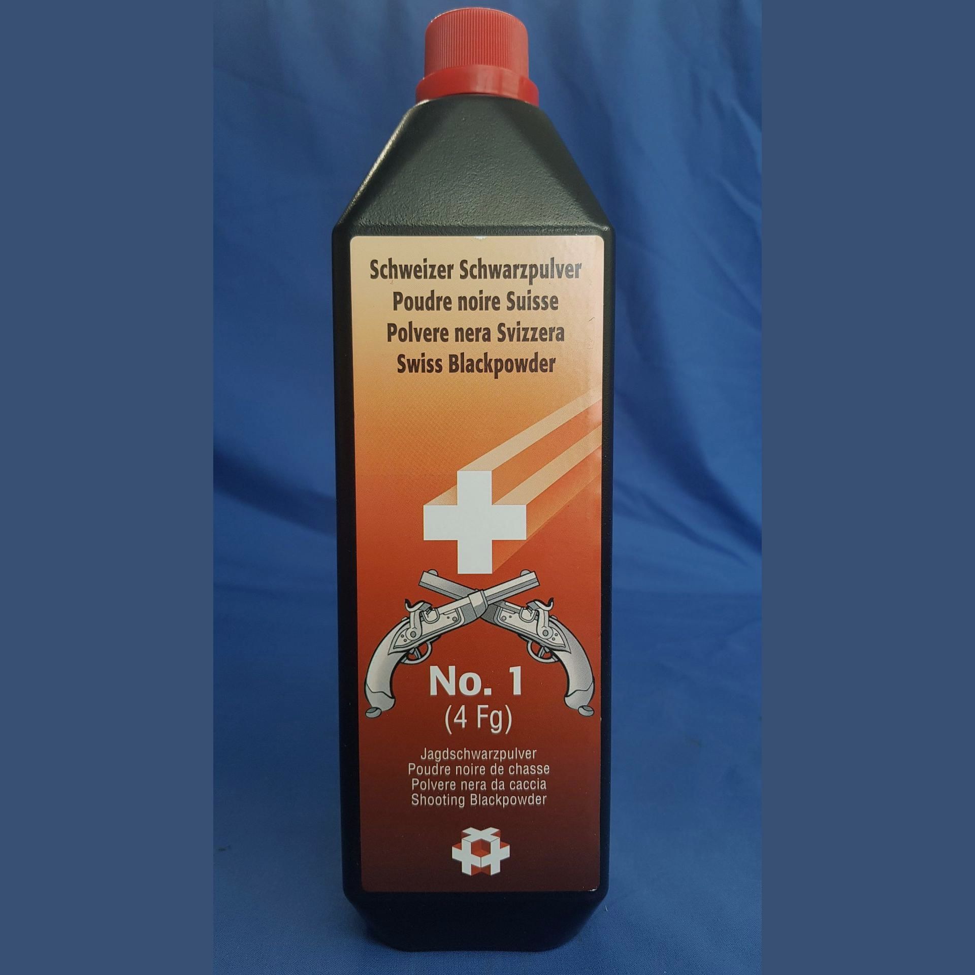 Schweizer Schwarzpulver Nr. 1 4Fg 1kg
