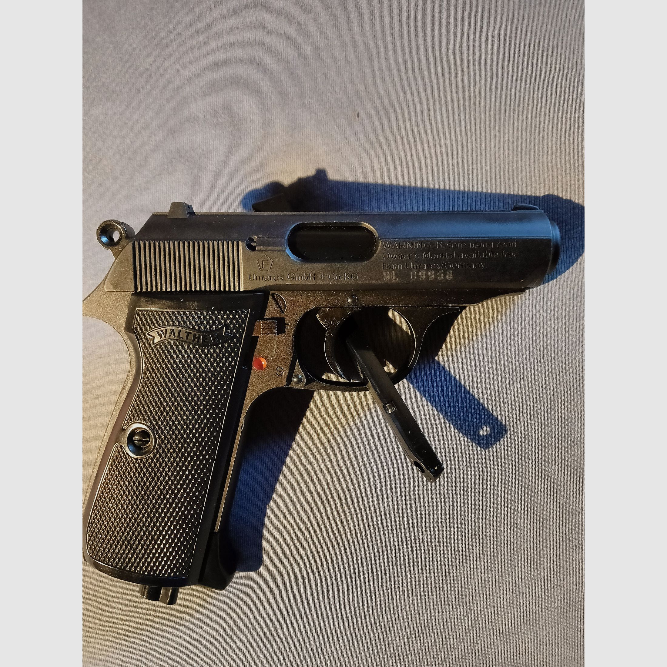Walther PPK/S CO2, 4,5mm BB Blowback, WYSYŁKA GRATIS!, zdjęcie 6 z 12