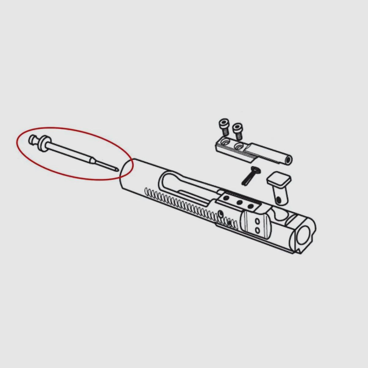 Eemann Tech – Firing pin for AR-15 – ET-180059, image 3 of 5