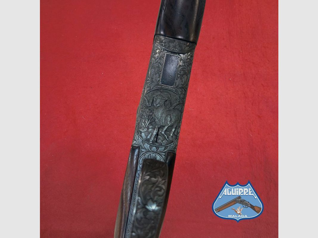 Einzelne Büchse Zanardini handgraviert Kal. .270 WBY Mag + Zielfernrohr Swarovski 6-18×50, Bild 3 von 9